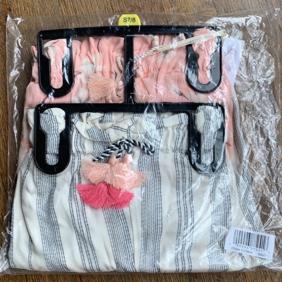 💥 New! Jessica Simpson Girls 2 pack Pull On Pants pajama summer fast shipping!! - Picture 1 of 4